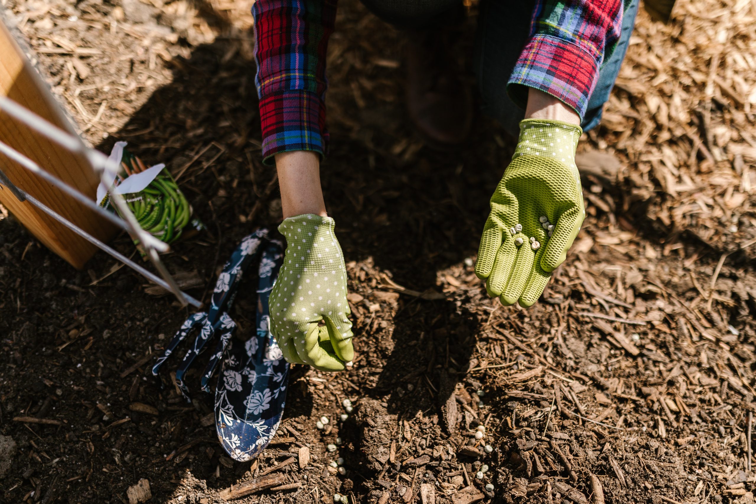 Laying Mulch/Rock